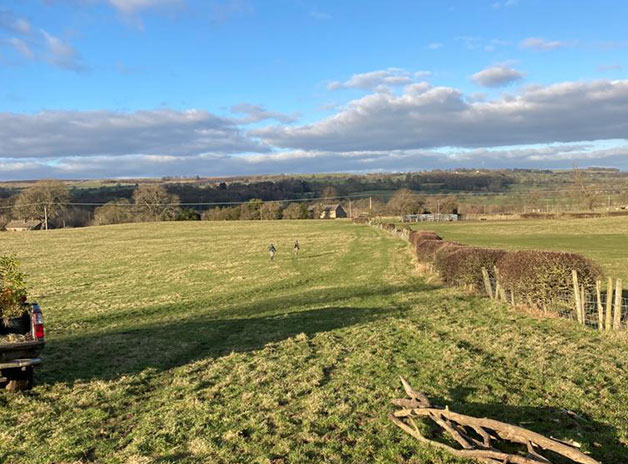 Brookleigh Farm fields in Menston